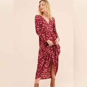 Free People Tiered Midi Dress, Size XS
